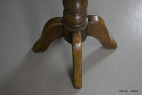 Large Bronze Ships Bell On Oak Stand - Kernow Furniture