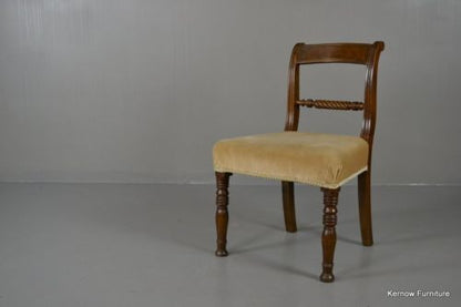 Victorian Single Rope Twist Chair - Kernow Furniture