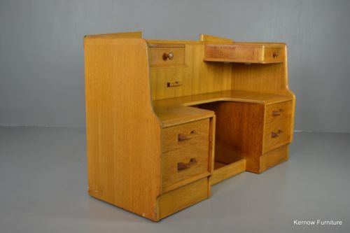 E Gomme Brandon Retro Vintage Oak Dressing Table - Kernow Furniture