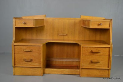 E Gomme Brandon Retro Vintage Oak Dressing Table - Kernow Furniture