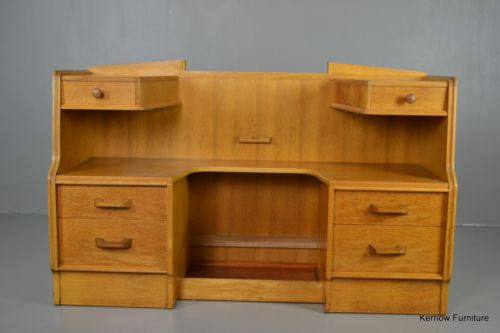 E Gomme Brandon Retro Vintage Oak Dressing Table - Kernow Furniture