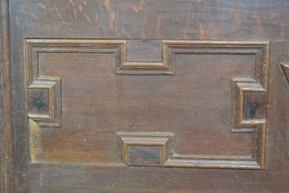 Antique Solid Oak Mule Chest - Kernow Furniture