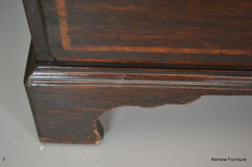 Antique Georgian George III Oak Chest of Drawers - Kernow Furniture