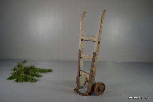 Antique Rustic Country Pine Sack Trucks - Kernow Furniture