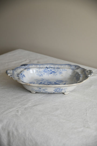 Wedgwood Asian Pheasants Blue Serving Dish