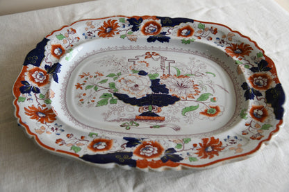 Antique Ironstone China Serving Plate