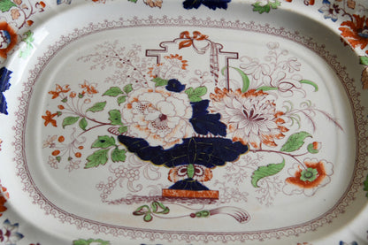 Antique Ironstone China Serving Plate