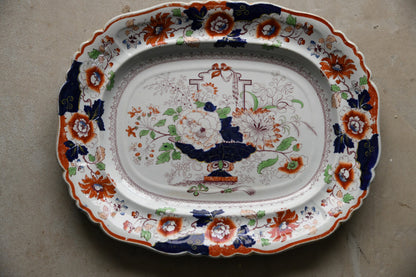 Antique Ironstone China Serving Plate