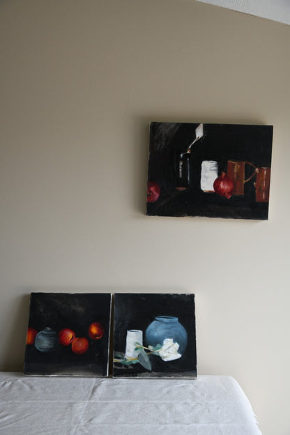 3 Still Life Paintings