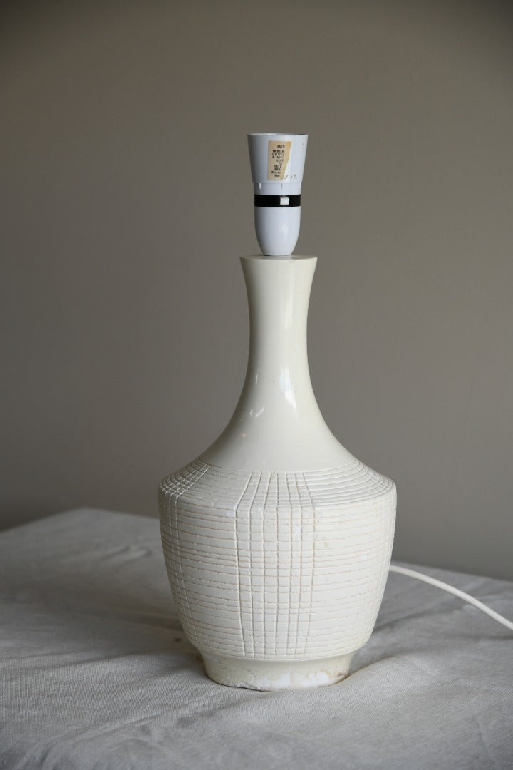 Retro Cream Plaster Lamp