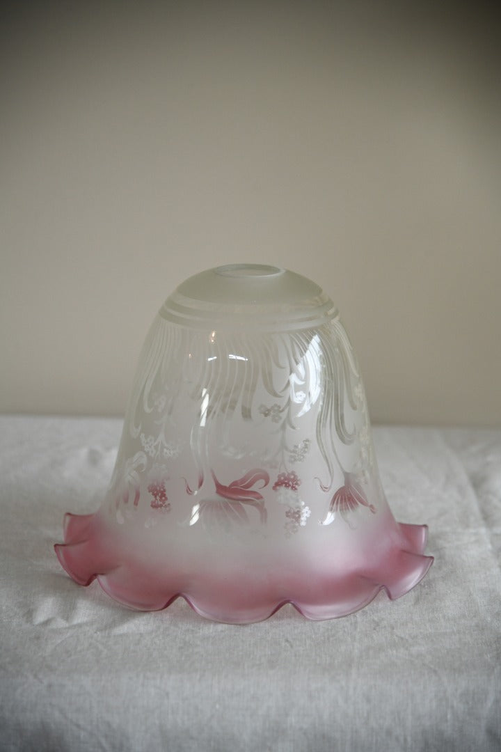 Frilly Glass Ceiling Shade