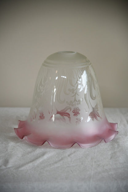 Frilly Glass Ceiling Shade