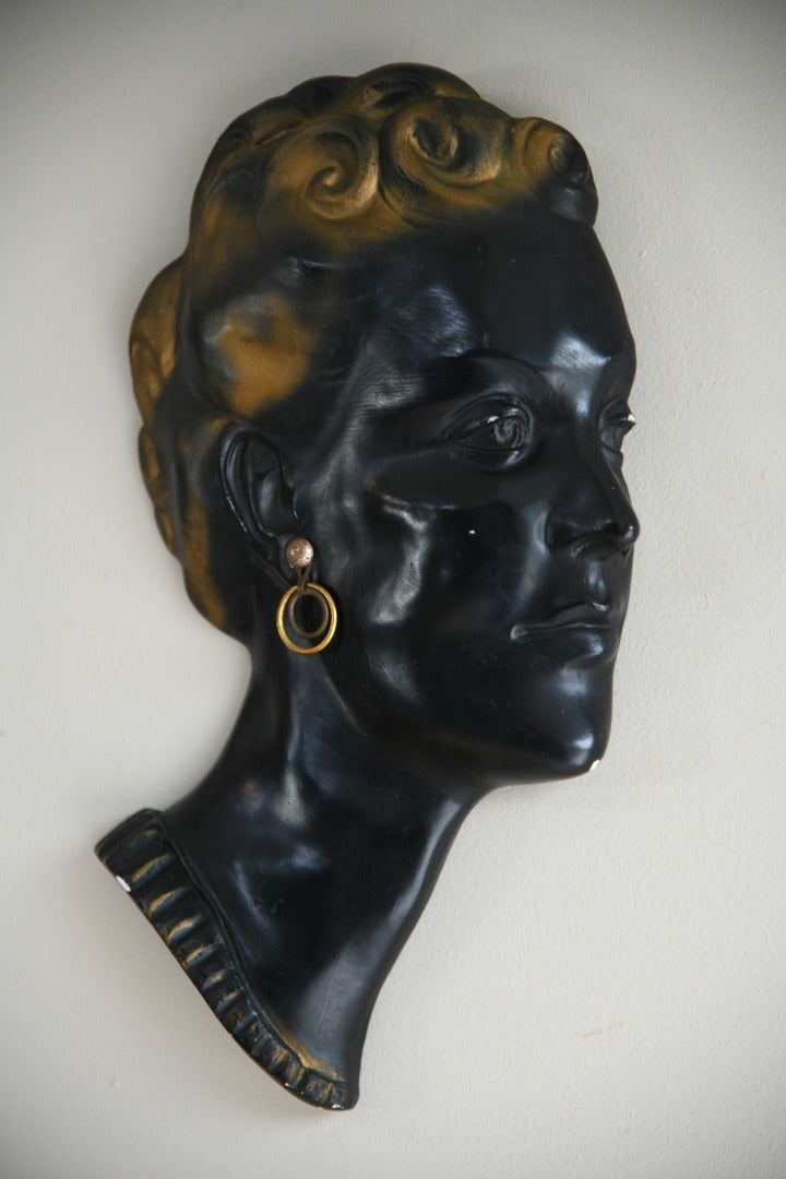 Vintage Plaster Head