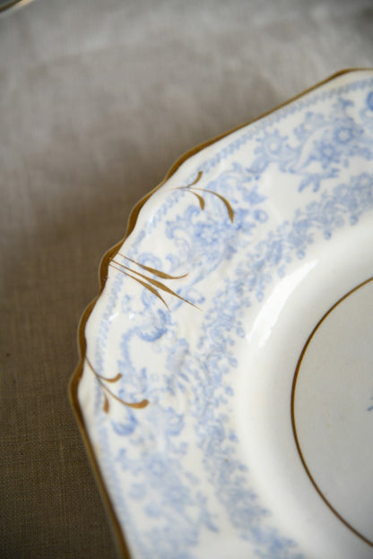 Blue & White Oriental Transferware Tea Set