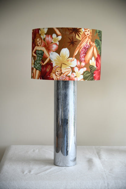 Vintage Fabric Lamp Shade