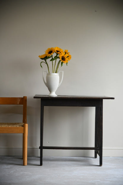 Rustic Oak Side Table