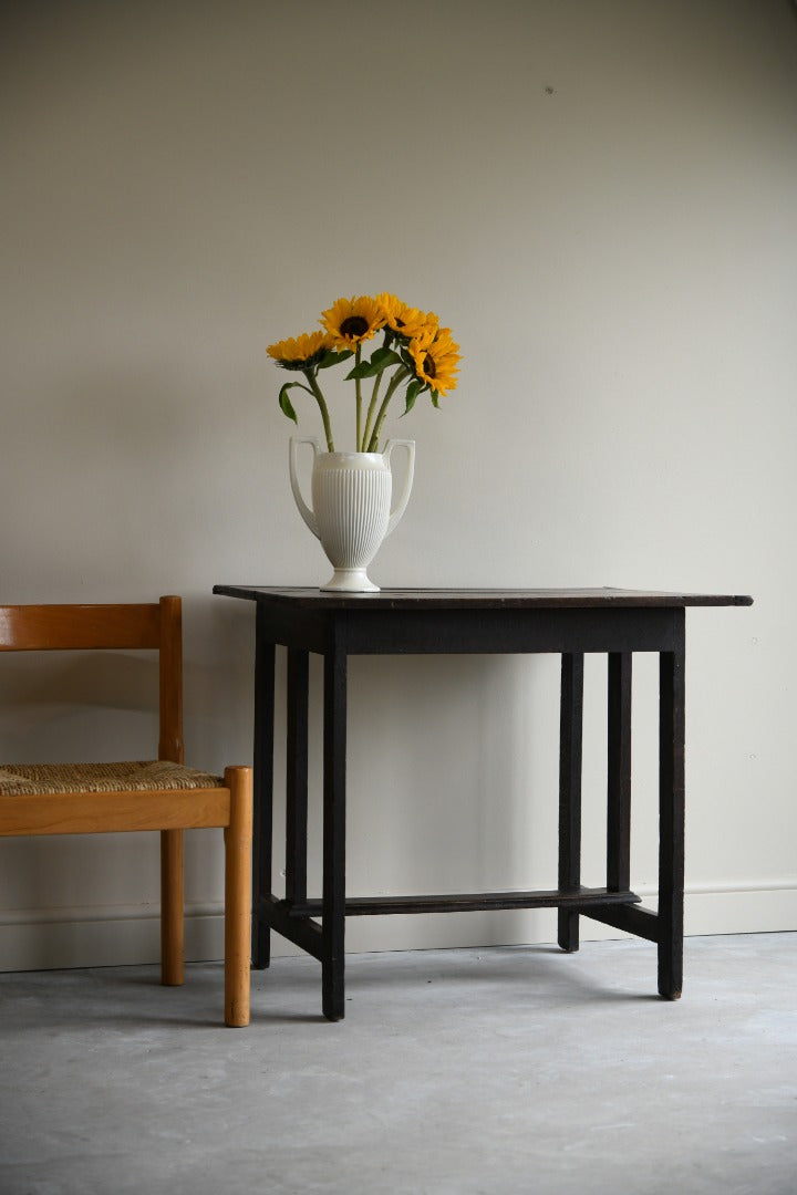 Rustic Oak Side Table