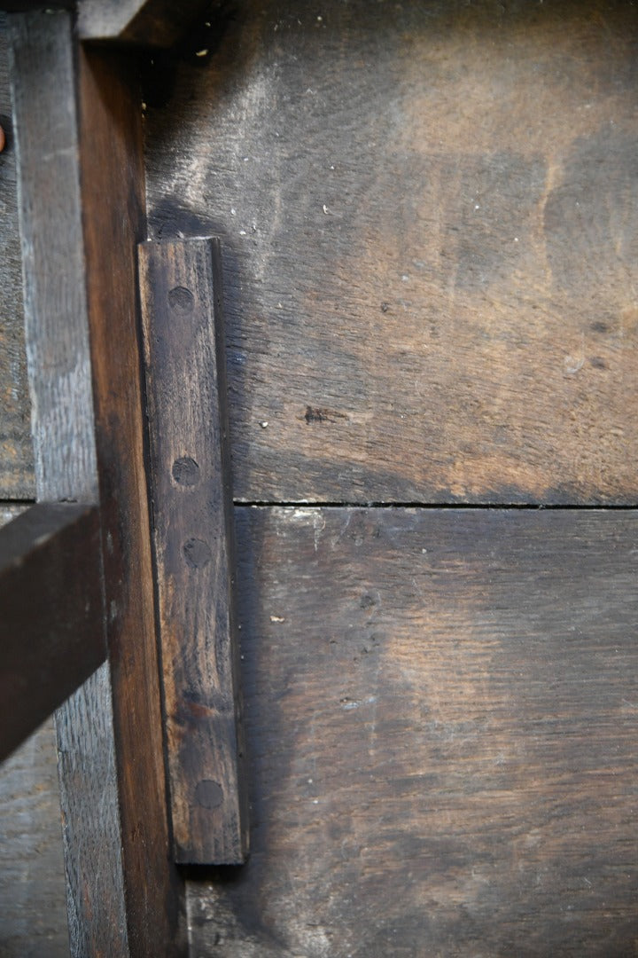 Rustic Oak Side Table