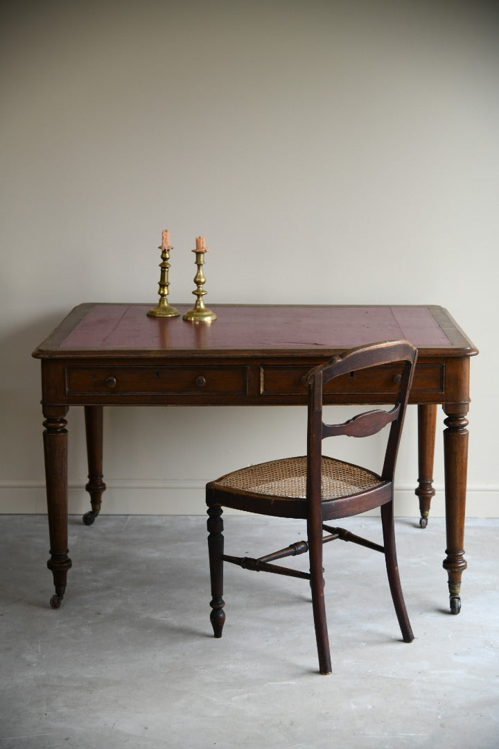 Antique Victorian Library Table