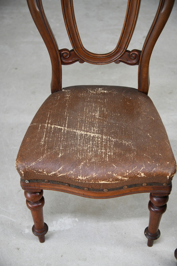 Pair Victorian Dining Chairs