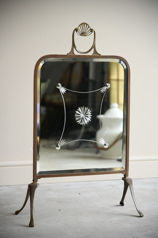 Edwardian Mirror Fire Screen
