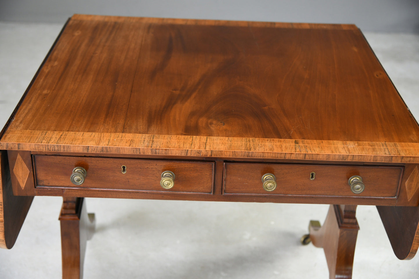 Antique Mahogany Sofa Table