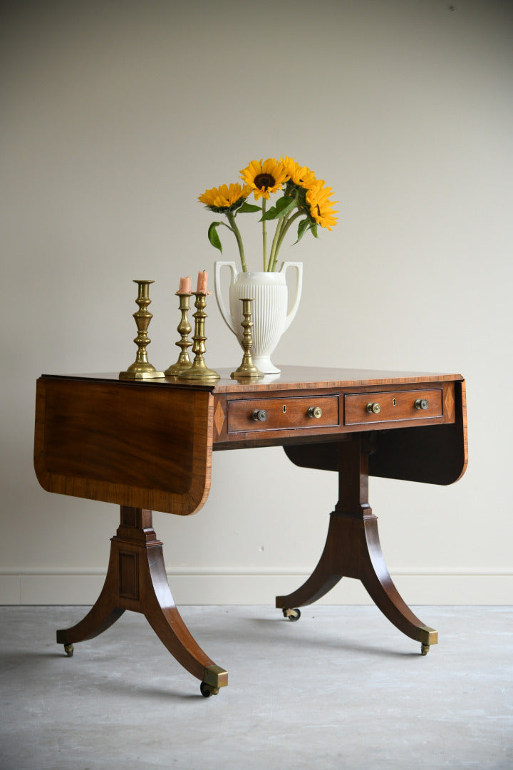 Antique Mahogany Sofa Table