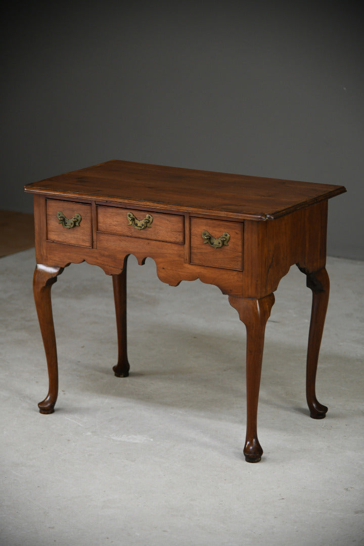 Walnut Low Boy Side Table