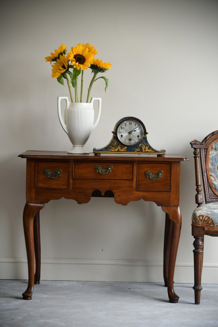 Walnut Low Boy Side Table