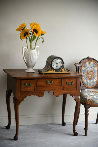 Walnut Low Boy Side Table