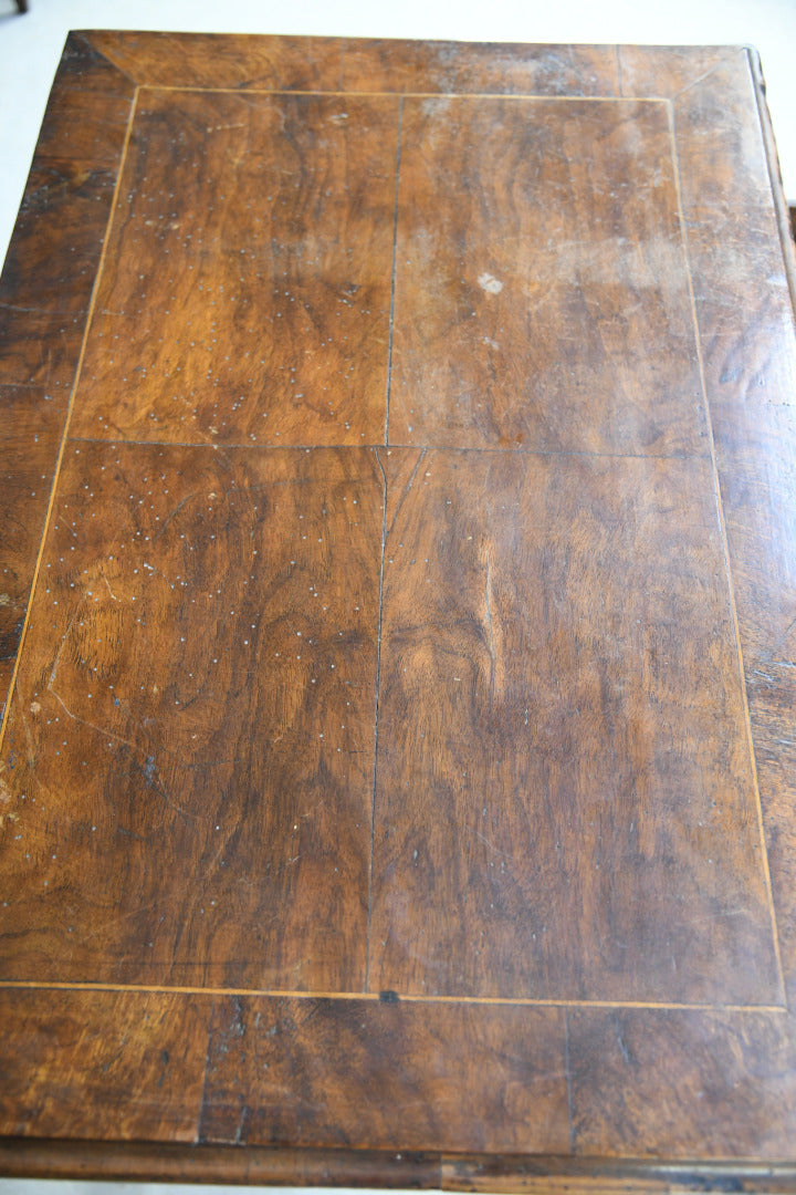 Queen Anne Style Walnut Low Boy