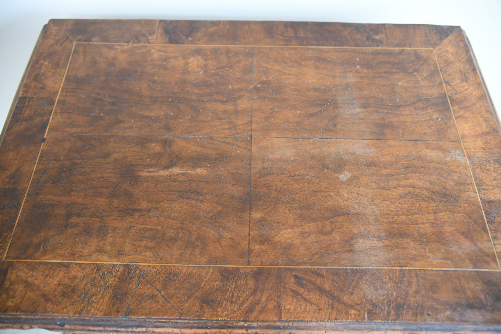 Queen Anne Style Walnut Low Boy