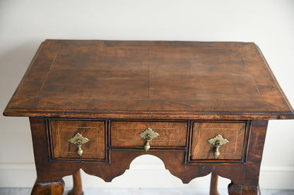 Queen Anne Style Walnut Low Boy