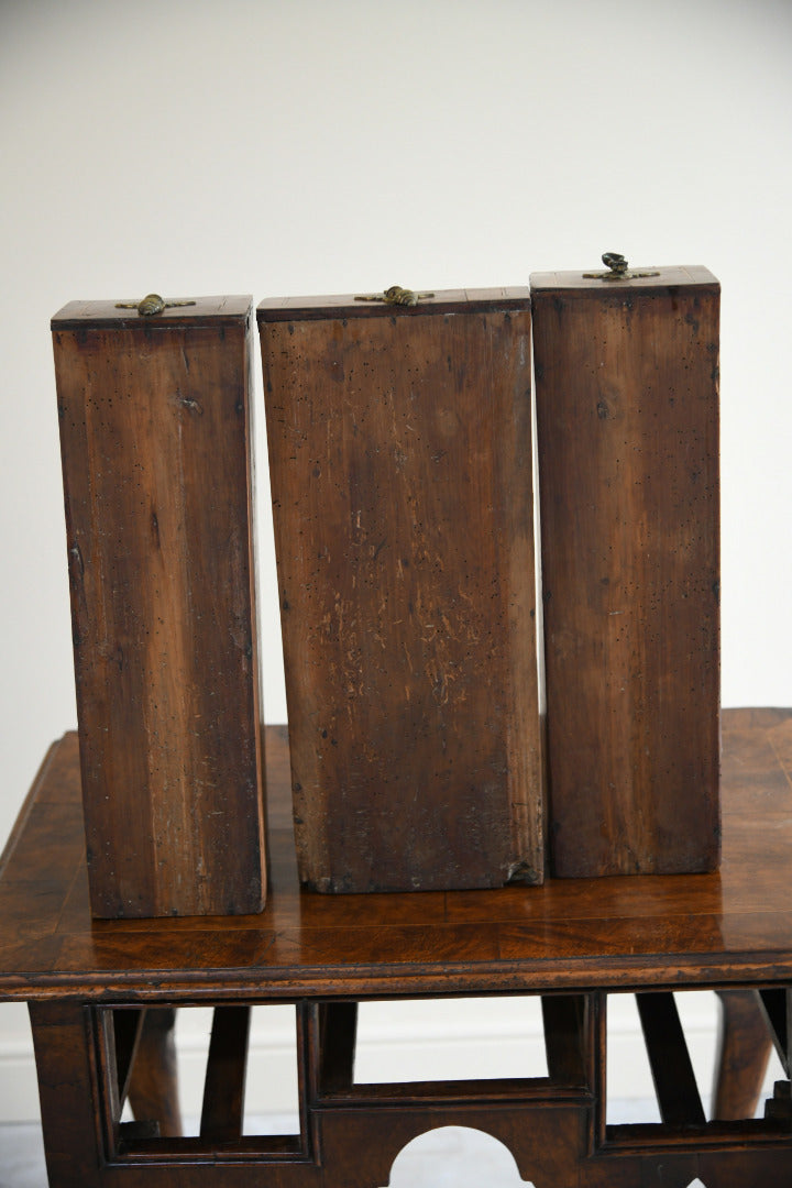 Queen Anne Style Walnut Low Boy