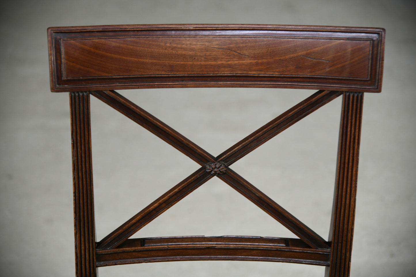 Single Mahogany Dining Chair