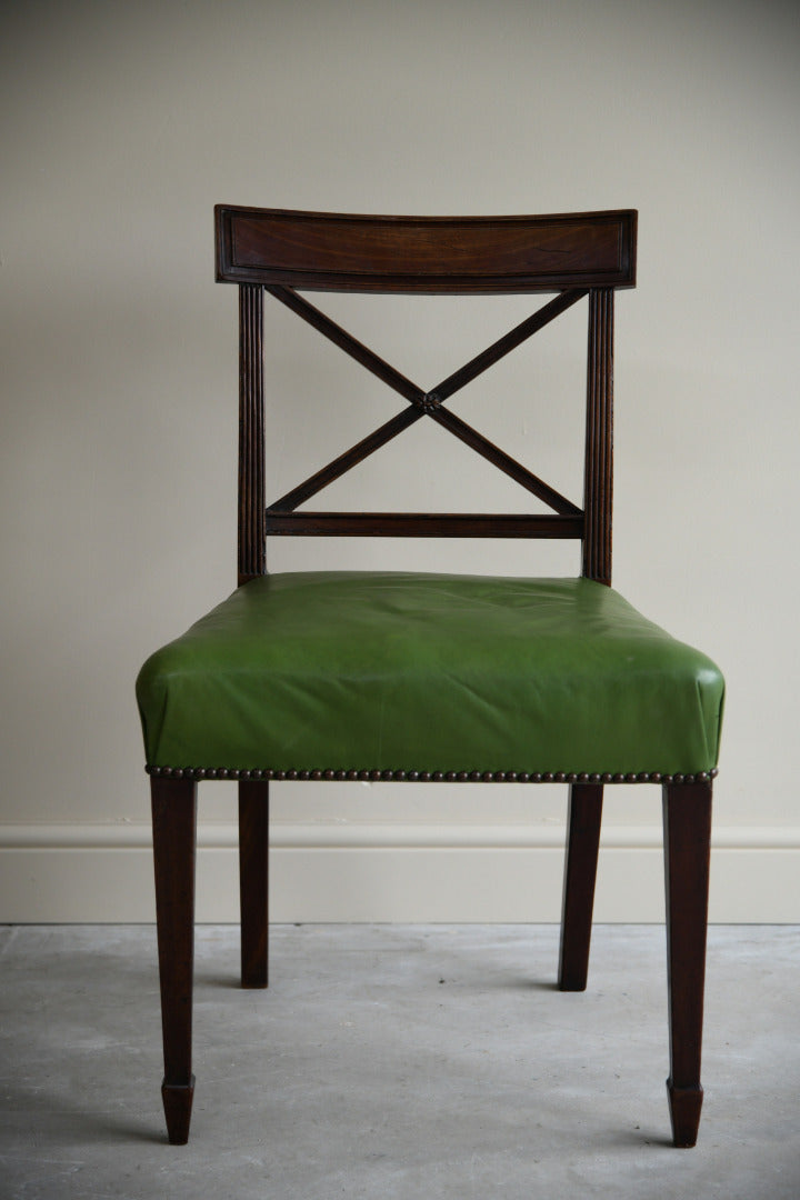 Single Mahogany Dining Chair