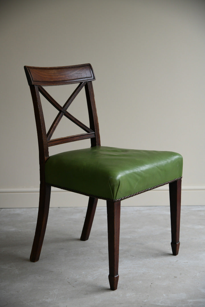 Single Mahogany Dining Chair