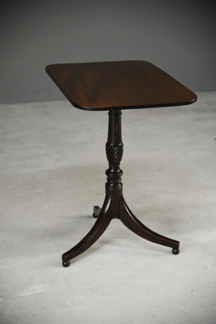 Mahogany Tilt Top Wine Table