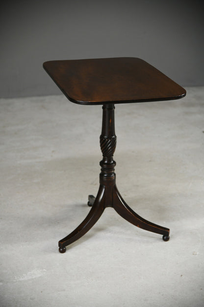 Mahogany Tilt Top Wine Table