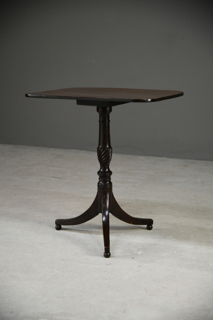 Mahogany Tilt Top Wine Table