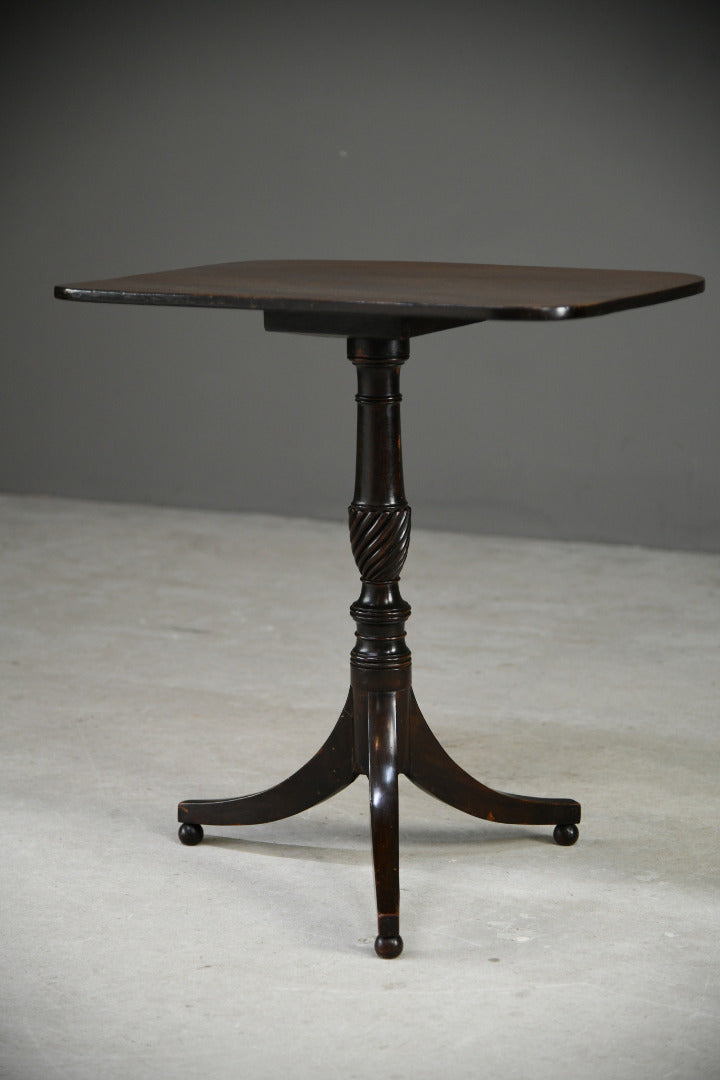 Mahogany Tilt Top Wine Table