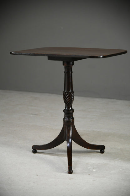Mahogany Tilt Top Wine Table