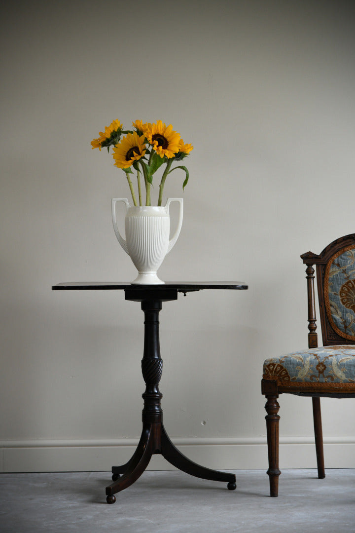 Mahogany Tilt Top Wine Table