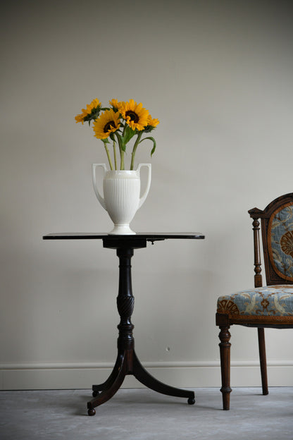 Mahogany Tilt Top Wine Table