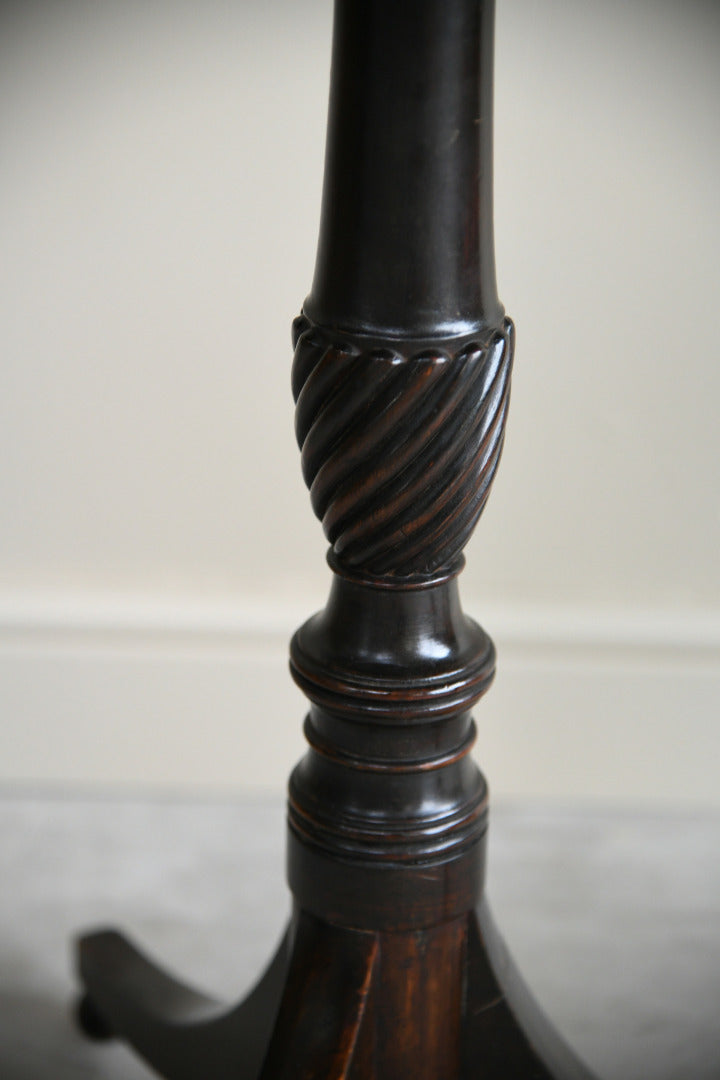 Mahogany Tilt Top Wine Table