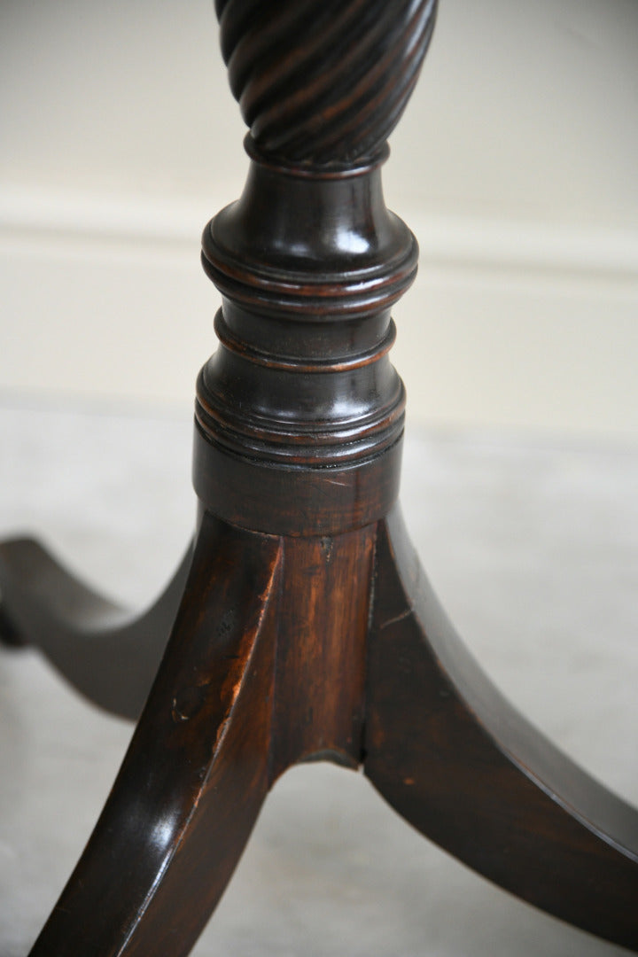 Mahogany Tilt Top Wine Table