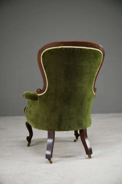 Victorian Mahogany Armchair