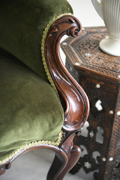 Victorian Mahogany Armchair