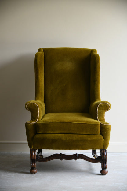 Antique Upholstered Armchair