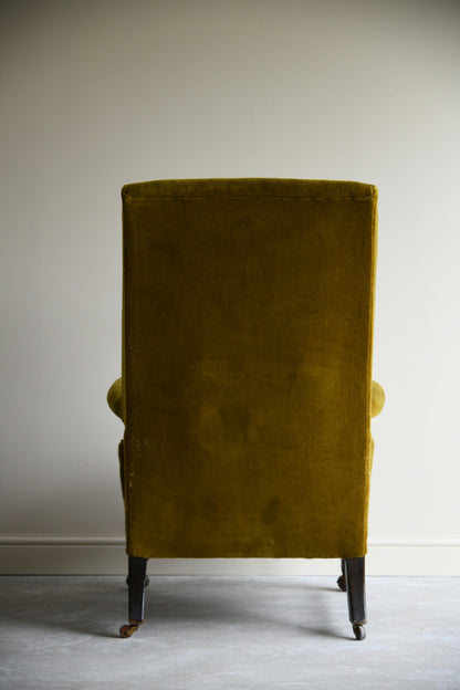 Antique Upholstered Armchair